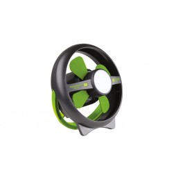 Rechargeable Tent Fan With LED Light  
